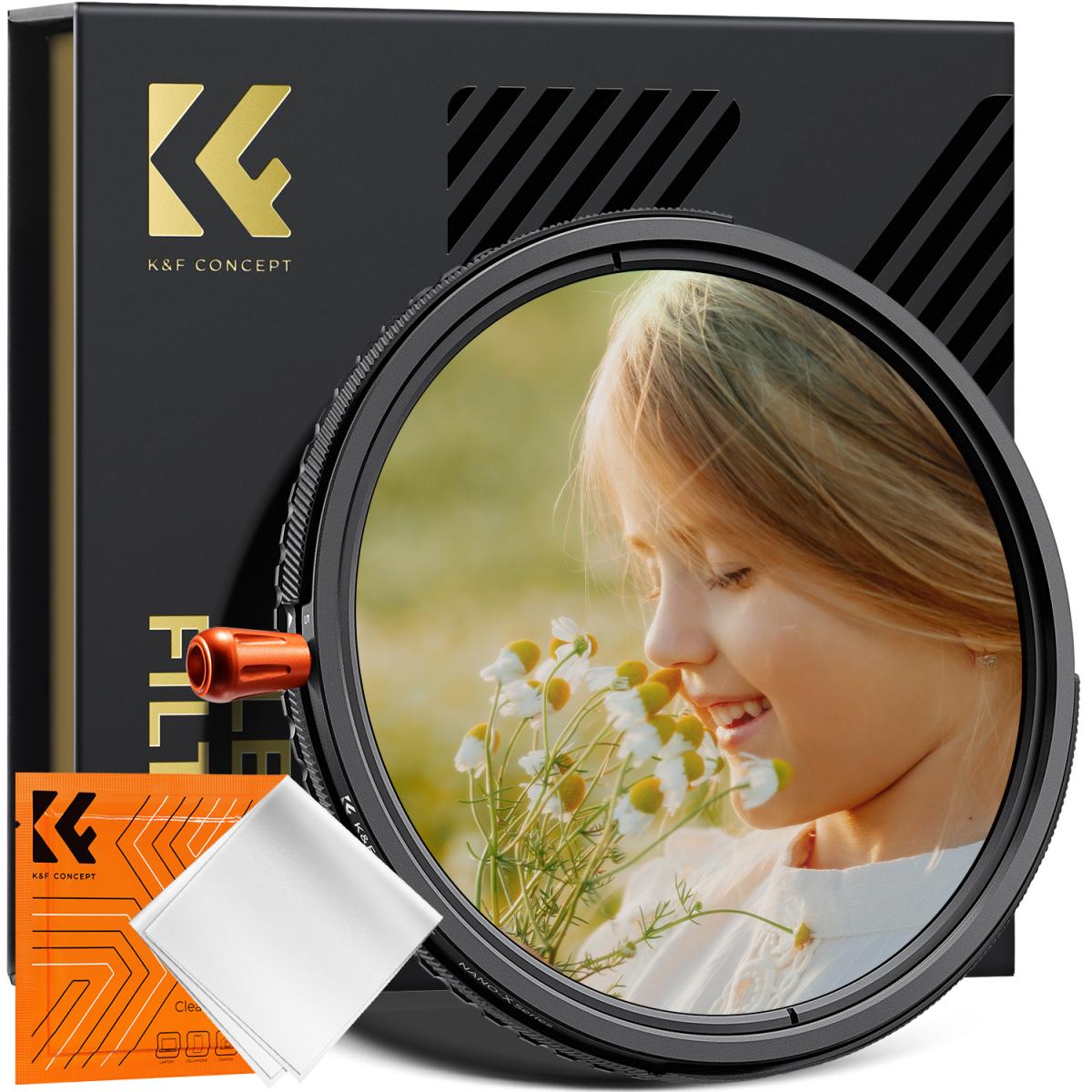 82mm Variable ND2-32 & CPL & Black Mist 1/4 3 in 1 HD Lens Filter with 28 Multi-Coated for Camera Lenses Nano-Xcel Series 82mm Variable ND2-32 & CPL & Black Mist 1/4 3 in 1 HD Lens Filter with 28 Multi-Coated for Camera Lenses Nano-Xcel Series